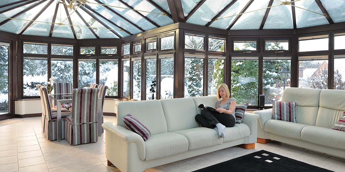 Conservatories in winter Worcestershire